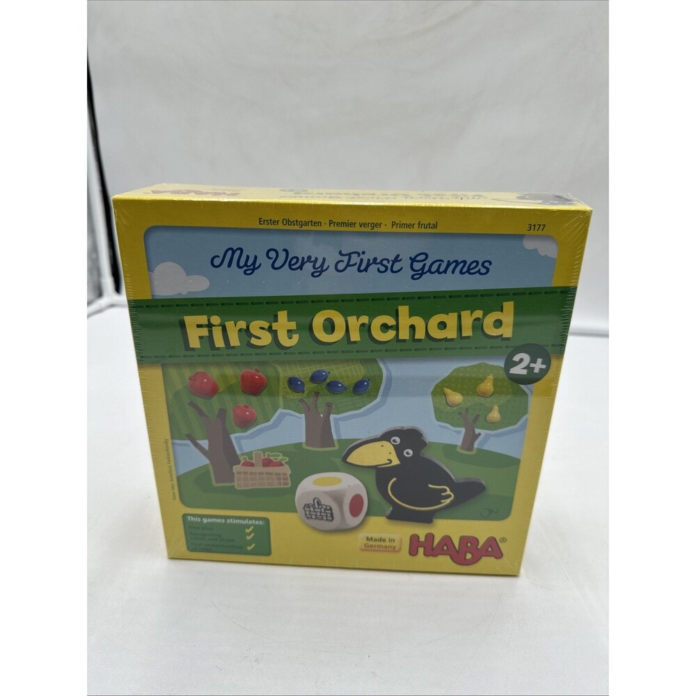 NIB HABA My Very First Games -First Orchard Game (Made in Germany)-colors,shapes
